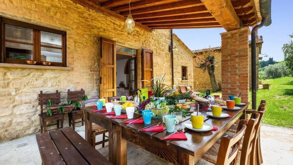Luxury Podere Colonica- Privacy, Exclusive View Volterra