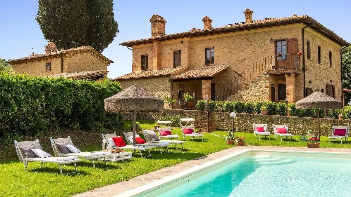 Villa Luxury Podere Colonica- Privacy, Exclusive View Volterra