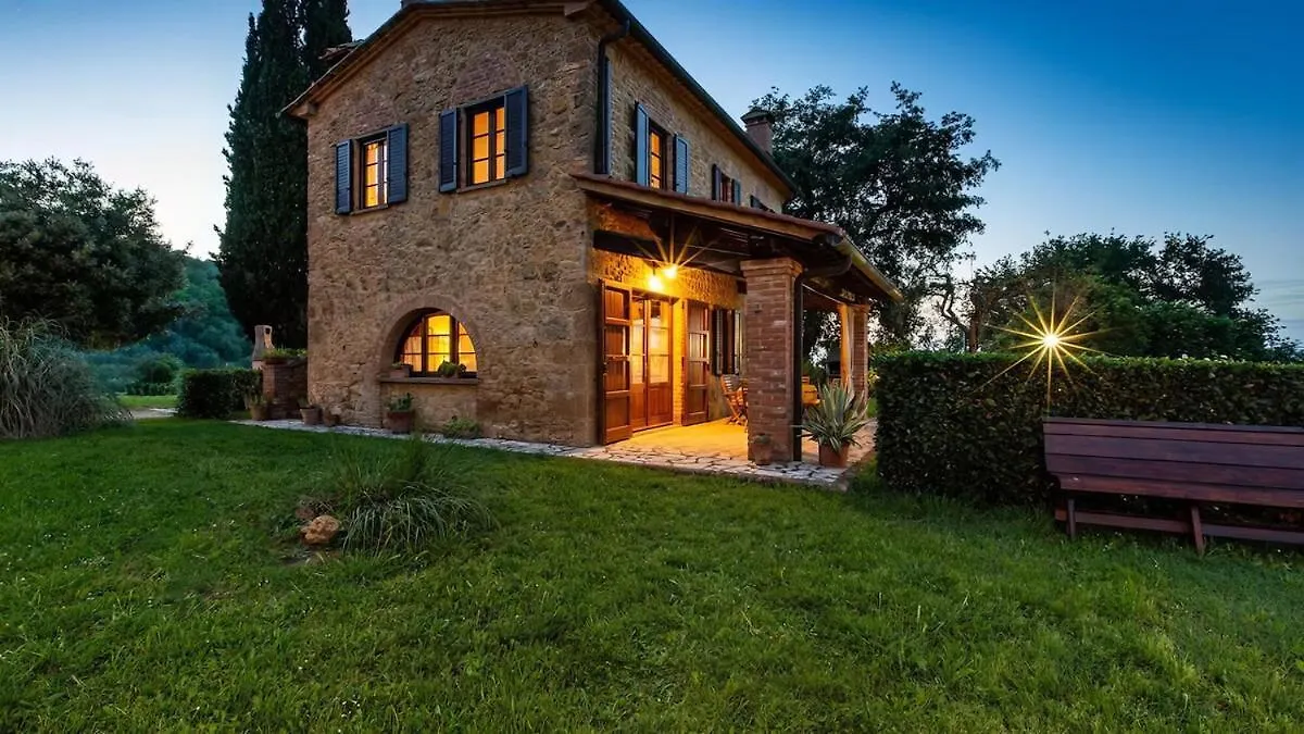 Luxury Podere Colonica- Privacy, Exclusive View Volterra